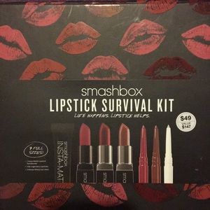 NWT Smashbox Lipstick Survival Kit